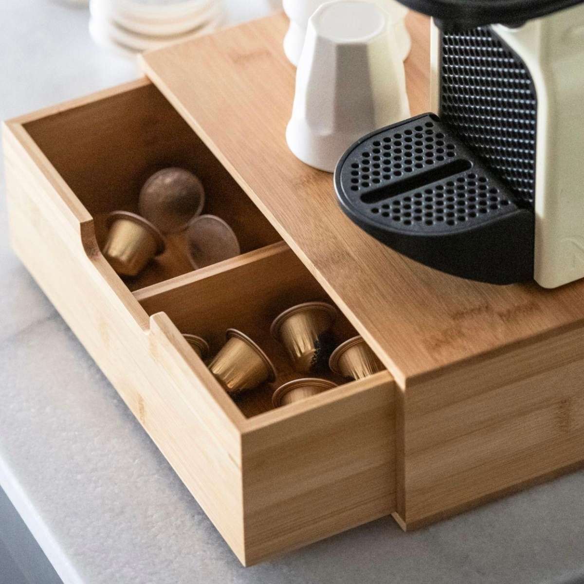 Immagine del prodotto Scatola 4 scomparti in Bambù | A. House