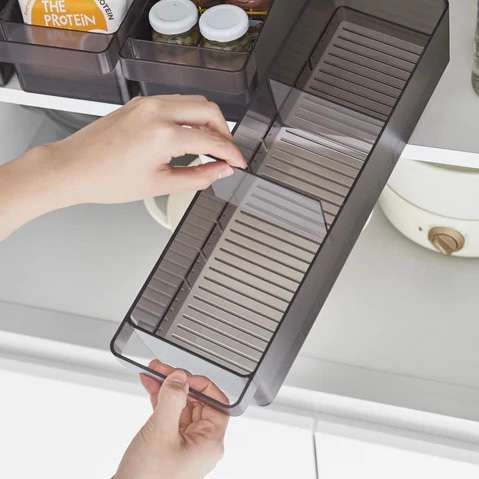 Immagine principale di Organizer da Frigo Shadows con 3 Divisori | Yamazaki
