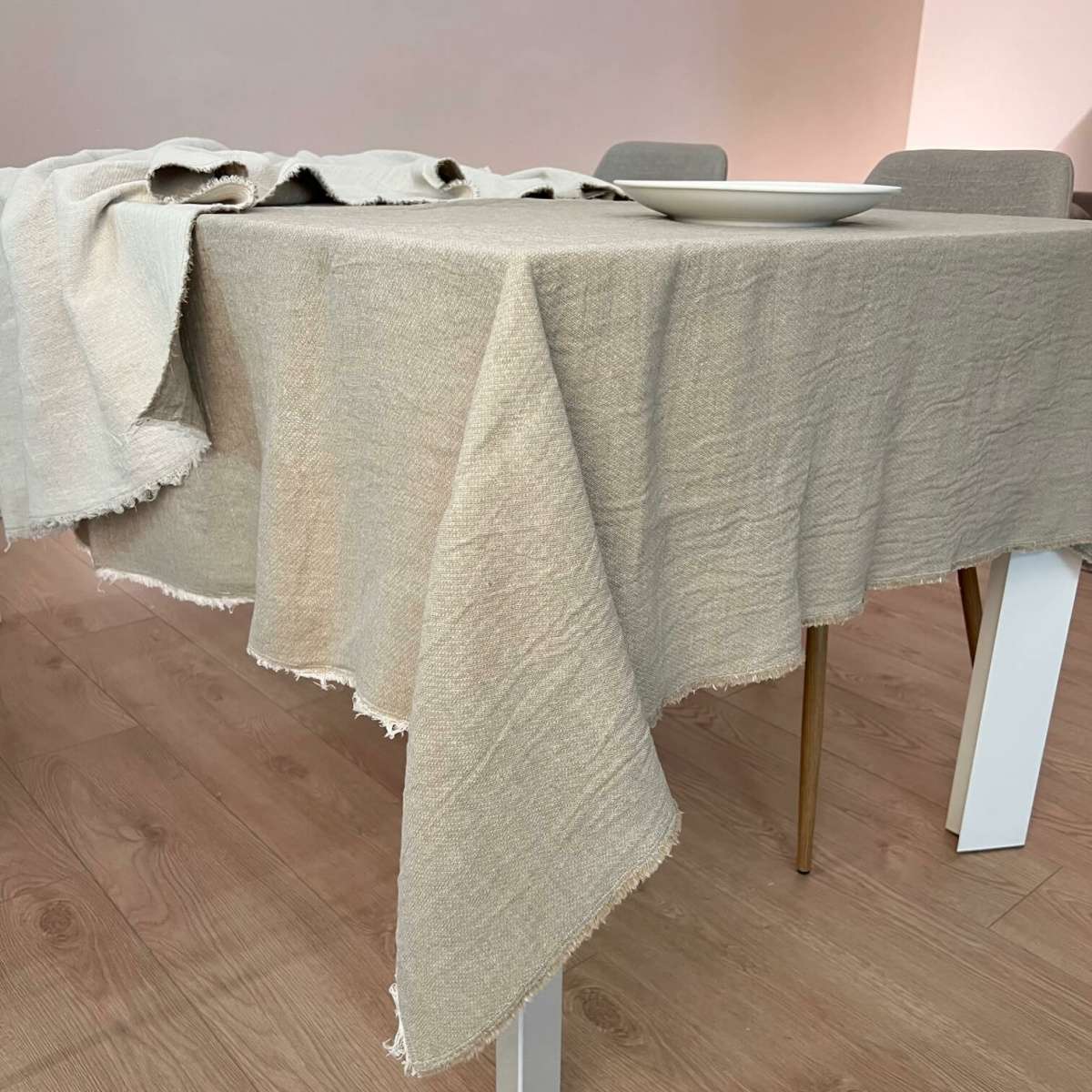 Immagine del prodotto Tovaglia Rettangolare Bicolor Arisa 150x270 cm in Cotone No Stiro (9 colori) | Govina Biancheria per la Casa