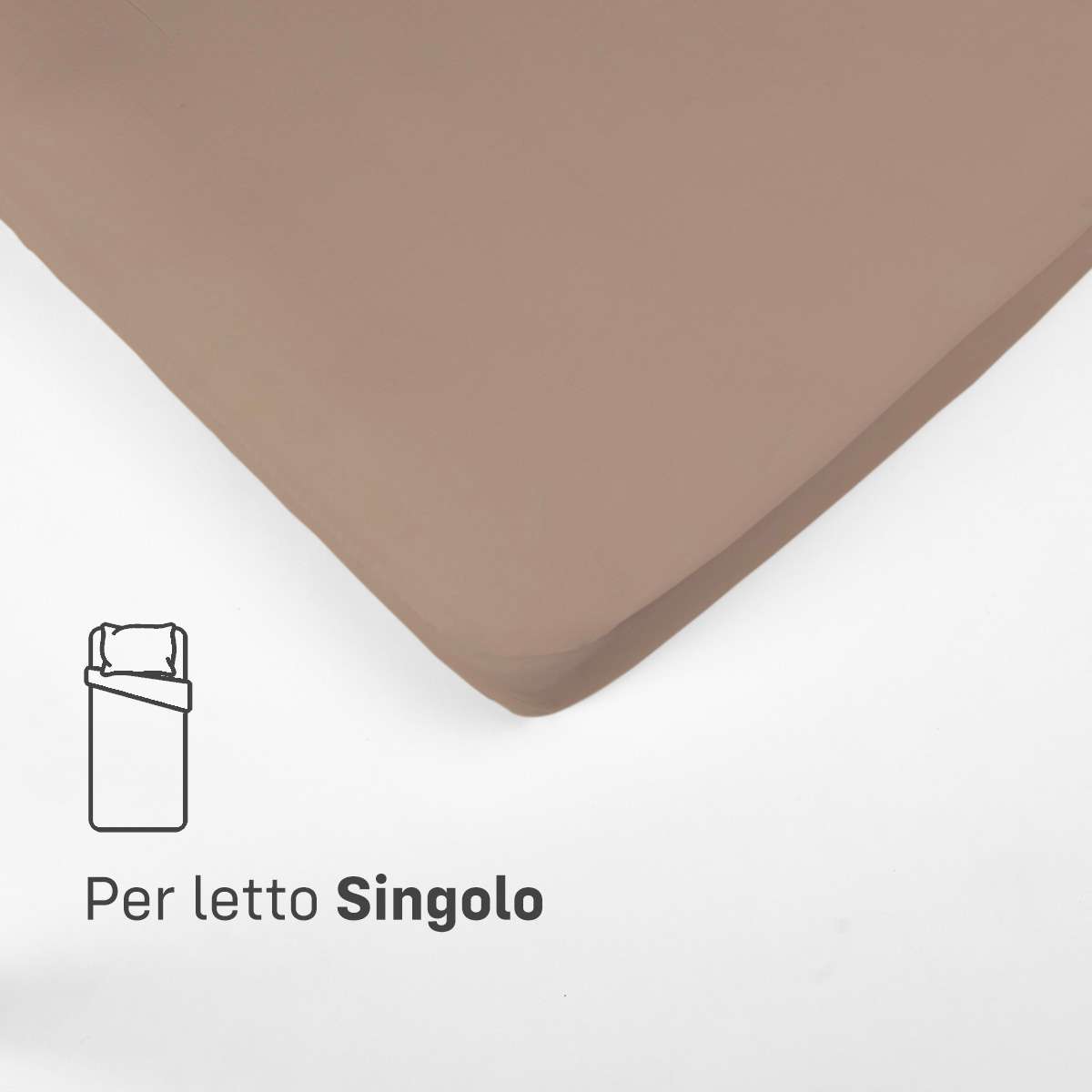 Immagine del prodotto Sotto con Angoli SINGOLO in Cotone Jersey Elasticizzato | Pietro Zanetti Home