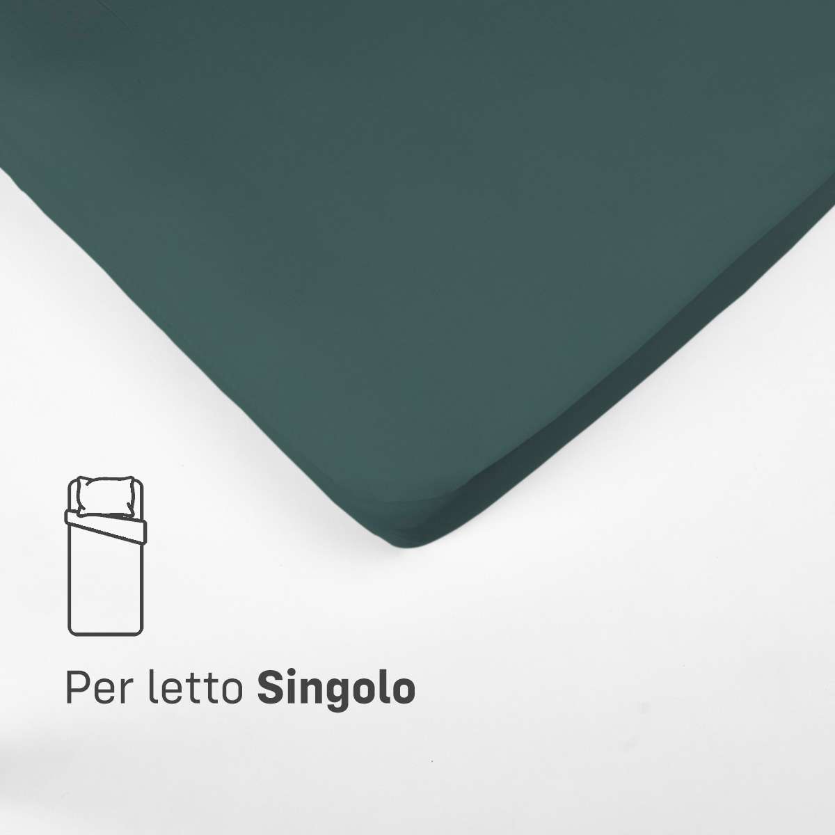 Immagine del prodotto Sotto con Angoli SINGOLO in Cotone Jersey Elasticizzato | Pietro Zanetti Home