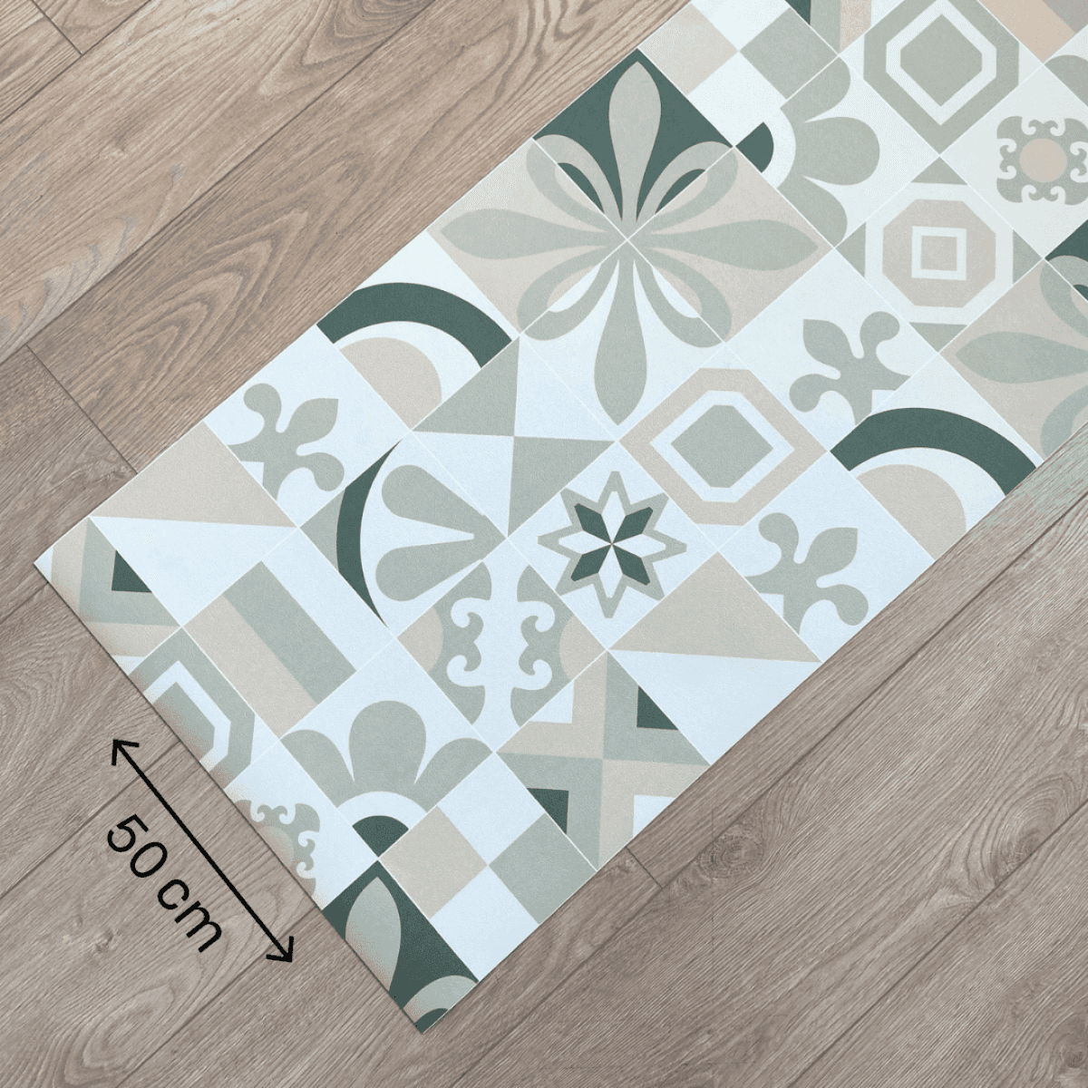 Immagine del prodotto Tappeto Cucina a metro Graniglia Salvia in Pvc H 50 cm - scegli tu la misura | Pietro Zanetti Home