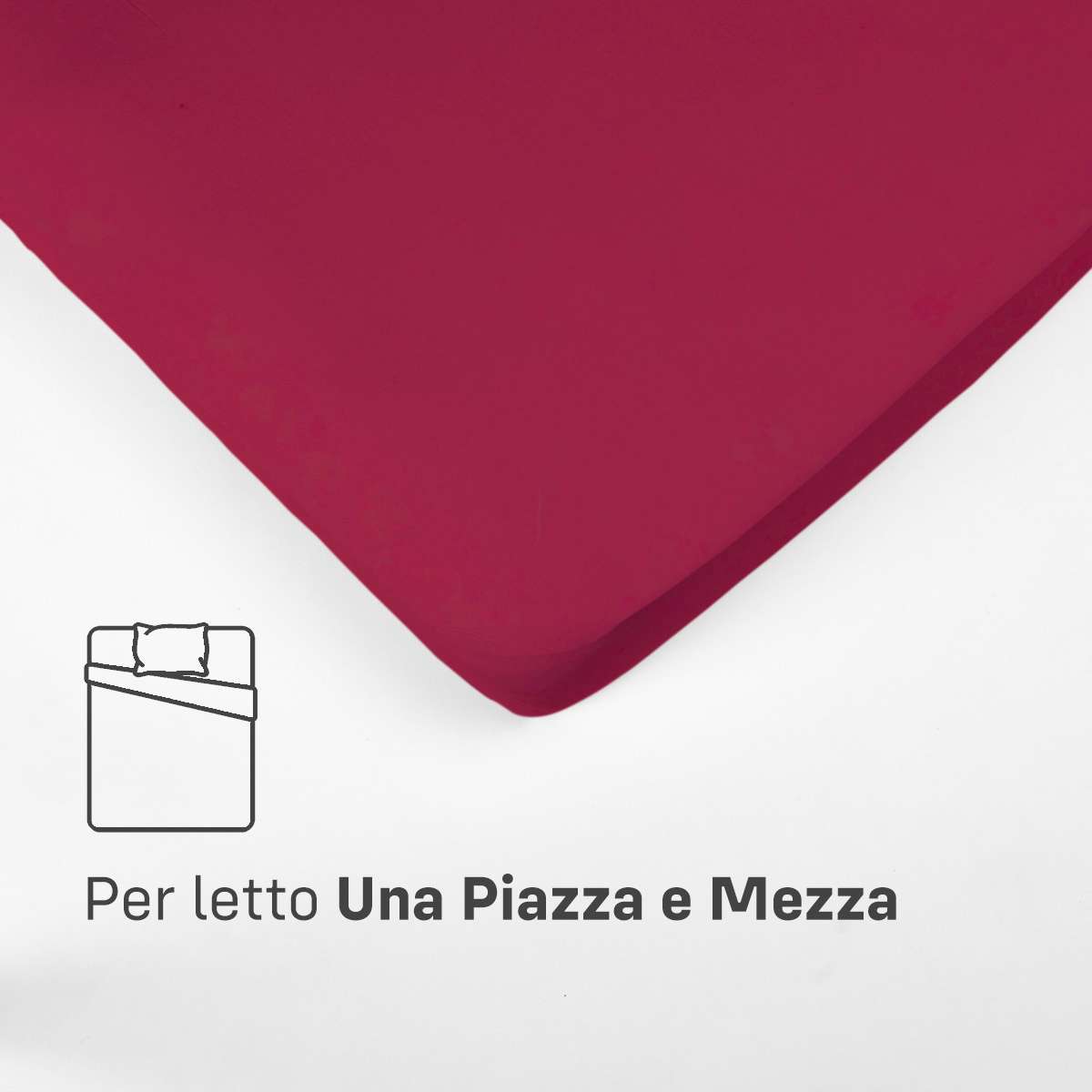 Immagine del prodotto Sotto con Angoli UNA PIAZZA E MEZZA Cotton Elastan | Pietro Zanetti Home