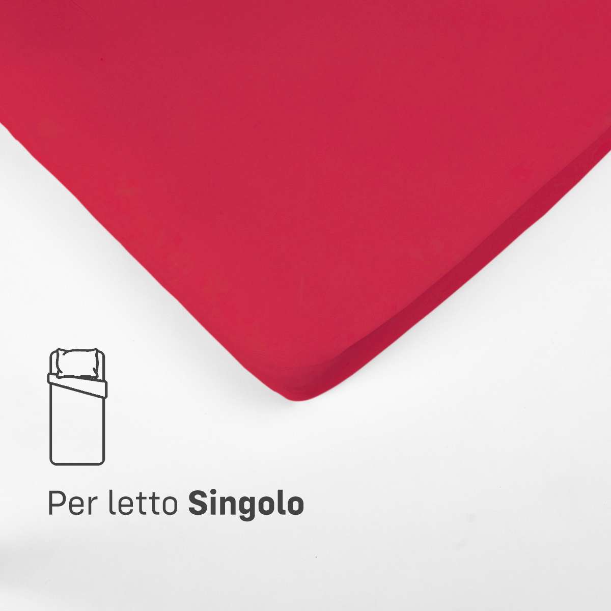 Immagine del prodotto Sotto con Angoli SINGOLO in Cotone Jersey Elasticizzato | Pietro Zanetti Home