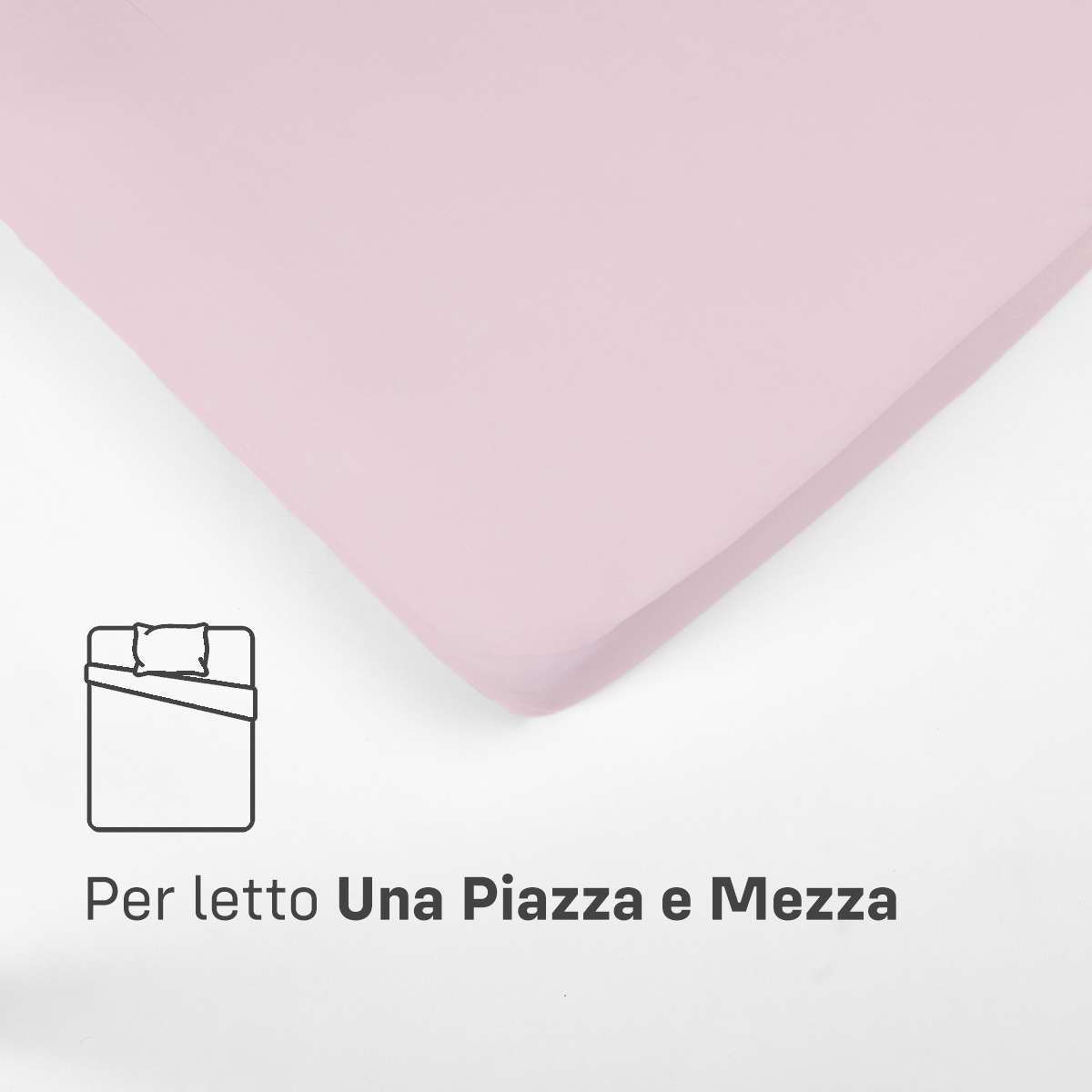 Immagine del prodotto Sotto con Angoli UNA PIAZZA E MEZZA Cotton Elastan | Pietro Zanetti Home