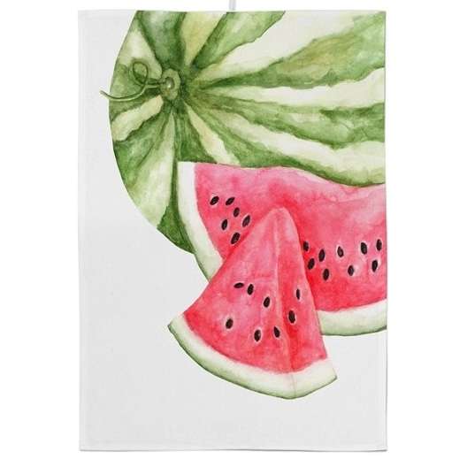 Immagine principale di Strofinaccio in Lino Anguria No Stiro | Simple Day
