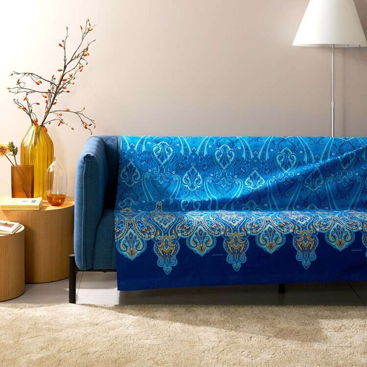 Immagine principale di Copridivano Granfoulard Ragusa in Cotone Bassetti 270x270 cm | Bassetti