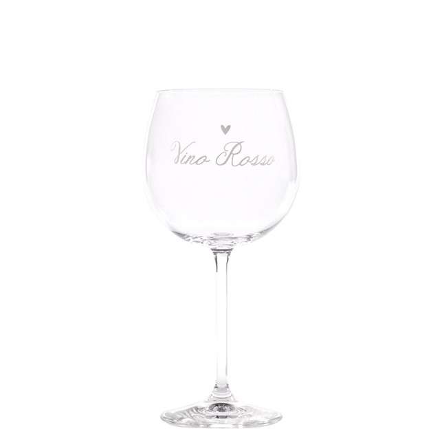 Immagine principale di Set 2 Calici in Vetro scritta Vino Rosso 57cl | Simple Day