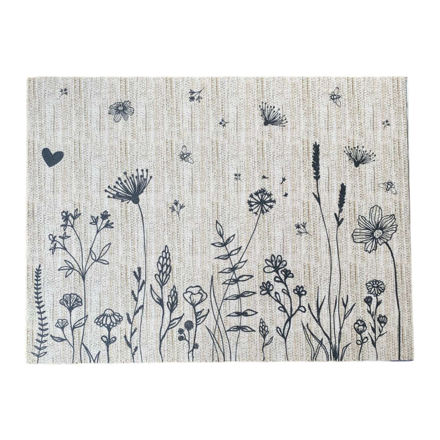 Immagine principale di Tovaglietta Americana Giardino Fiorito 33,5x45 cm | Pietro Zanetti Home
