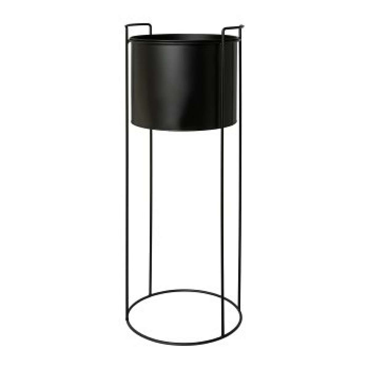 Immagine del prodotto Vaso in Metallo TRELLEBORG Nero - 3 Misure | Gasper since 1965