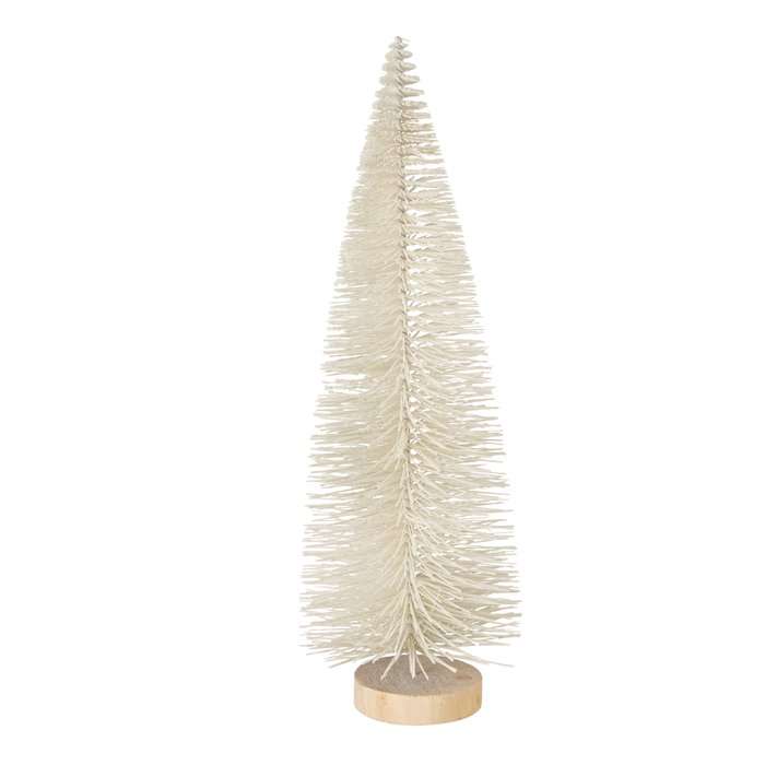 Immagine principale di Decorazione Albero Natalizio Tarvo Naturale con base in legno (3 Colori | Boltze