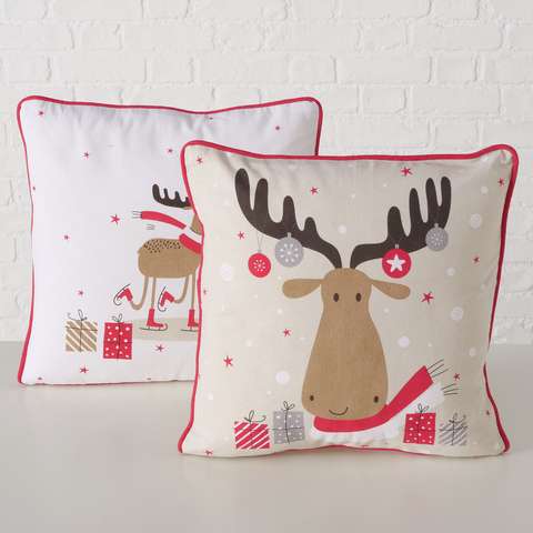 Immagine principale di Cuscino Divano Joey in cotone 40x40 cm (2 varianti) | Boltze