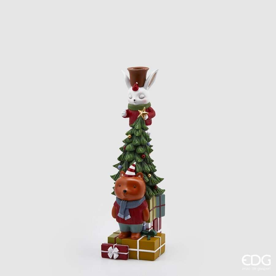 Immagine principale di Portacandela Bosco Poly in Ceramica Grande | EDG Enzo De Gasperi
