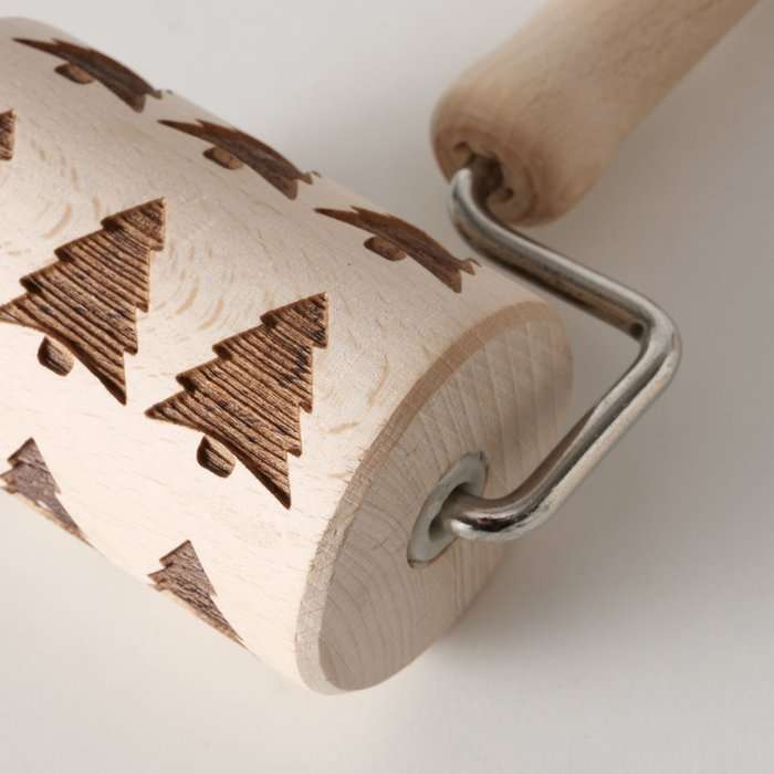 Immagine principale di Mattarello in legno di Faggio Skog h 17 cm (2 varianti) | Boltze