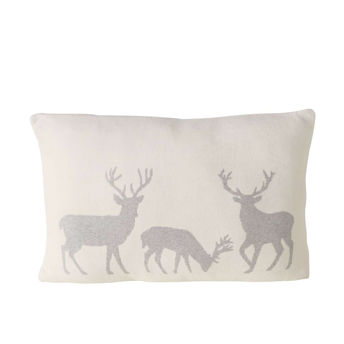 Immagine principale di Cuscino Divano Deerly con Cervo in cotone 60x40 cm | Boltze