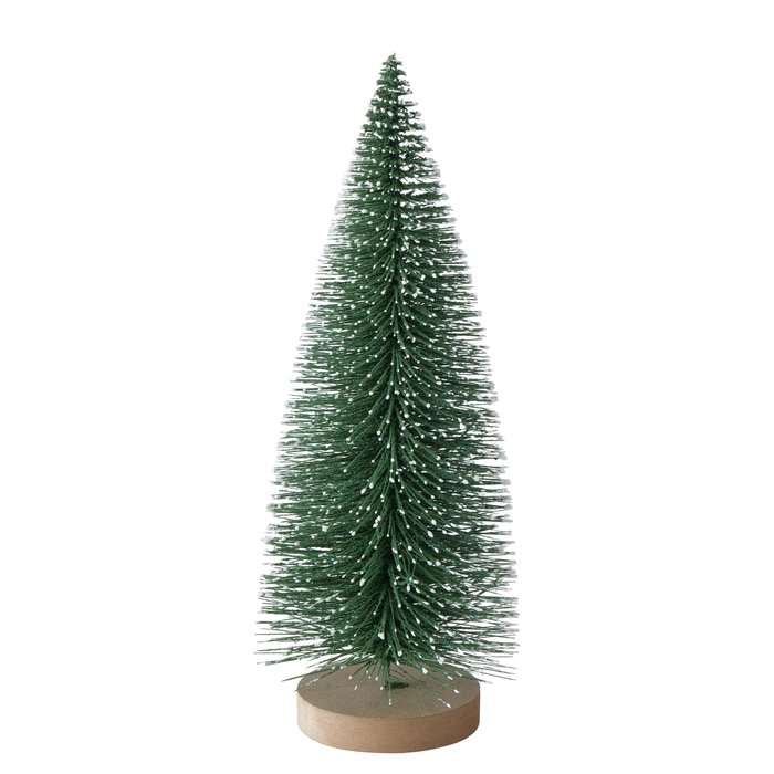 Immagine principale di Decorazione Albero Natalizio Tarvo Verde con base in legno (2 Varianti | Boltze