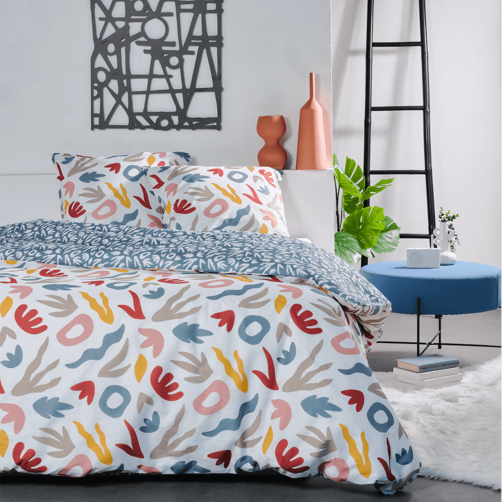 Immagine principale di Copripiumino Matrimoniale Sisu Lappi in 100% Cotone doubleface | Pietro Zanetti Home
