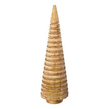 Immagine principale di Decorazione Pino in legno naturale ALBA Rigato 23,5x7x7 cm | Gasper since 1965