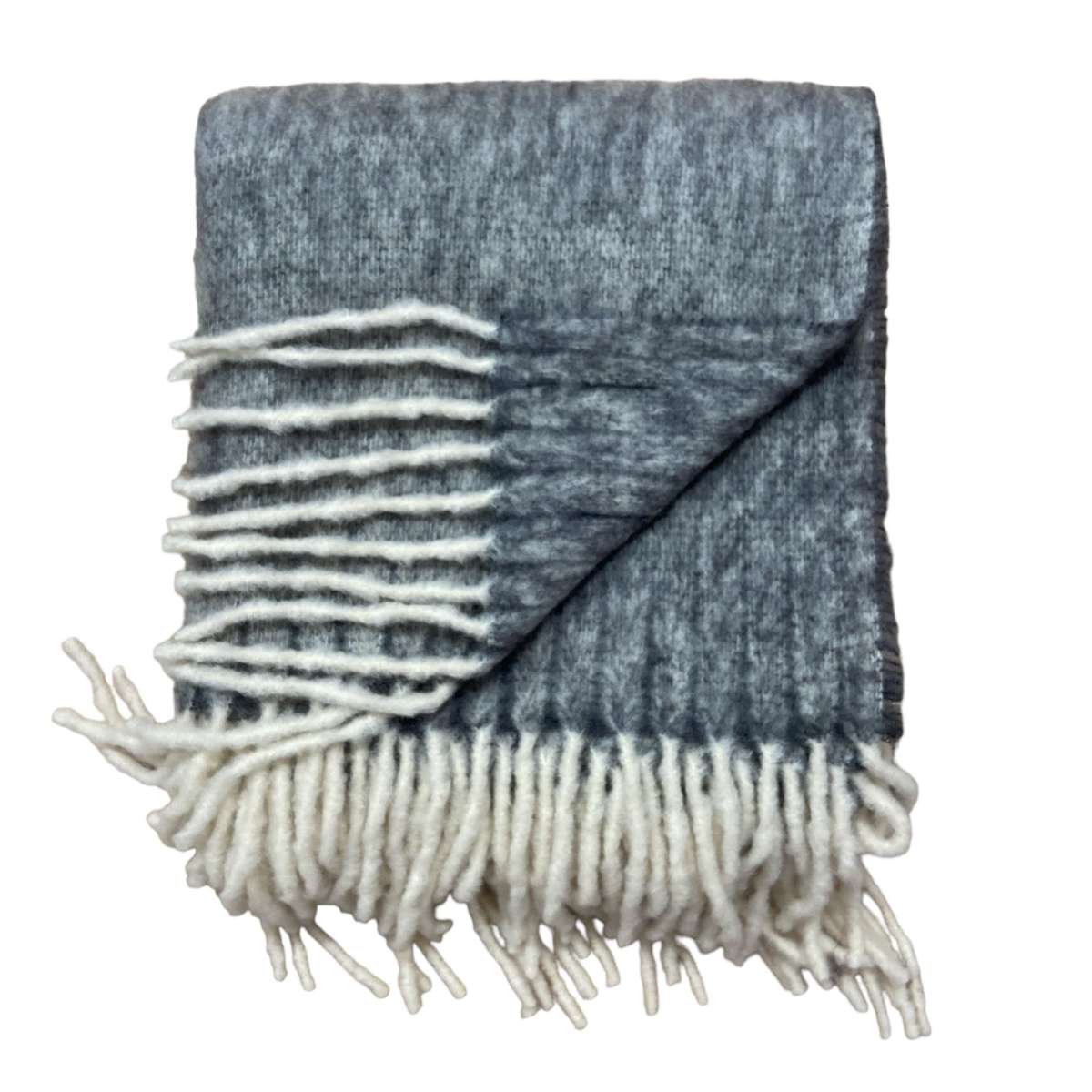 Immagine del prodotto Plaid Dover Misto Lana con Frange 130x170 cm | Cavalieri Spa