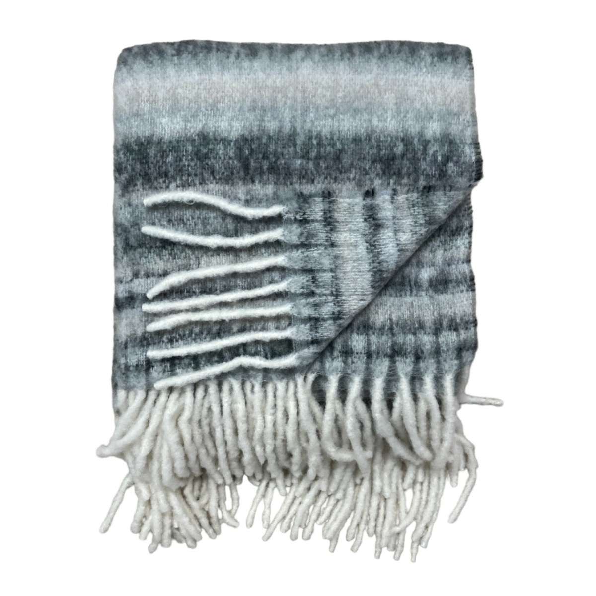 Immagine del prodotto Plaid London Misto Lana con Frange 130x170 cm | Cavalieri Spa
