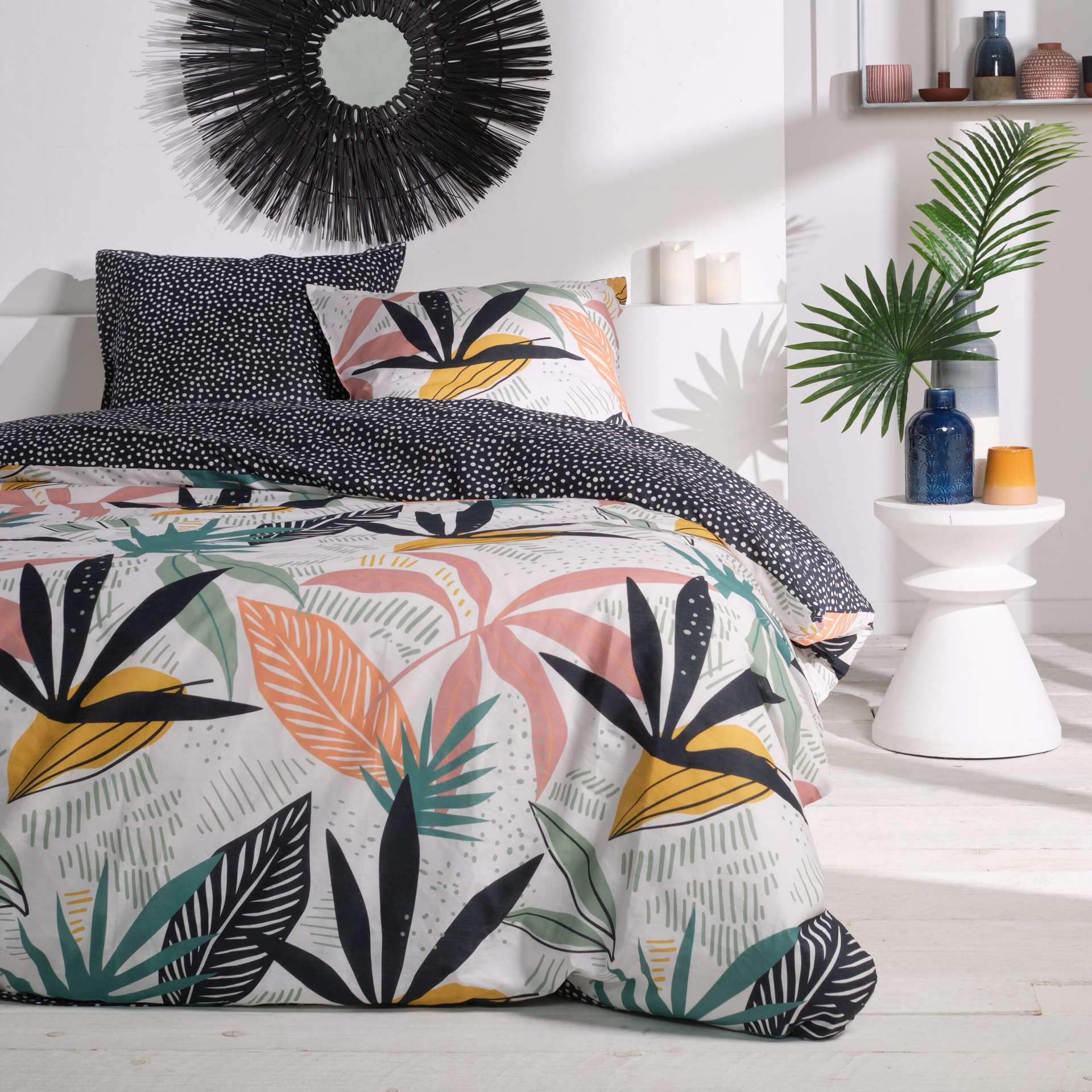 Immagine principale di Copripiumino Matrimoniale Sisu Puisto in 100% Cotone doubleface | Pietro Zanetti Home