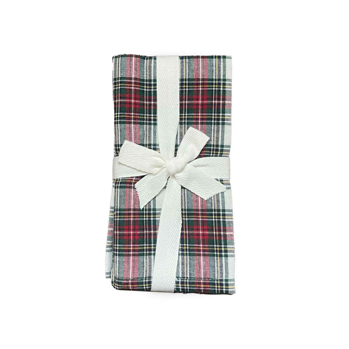 Immagine del prodotto Set di 4 Tovaglioli Tartan Scozzese in 100% Cotone (2 Colori) | 