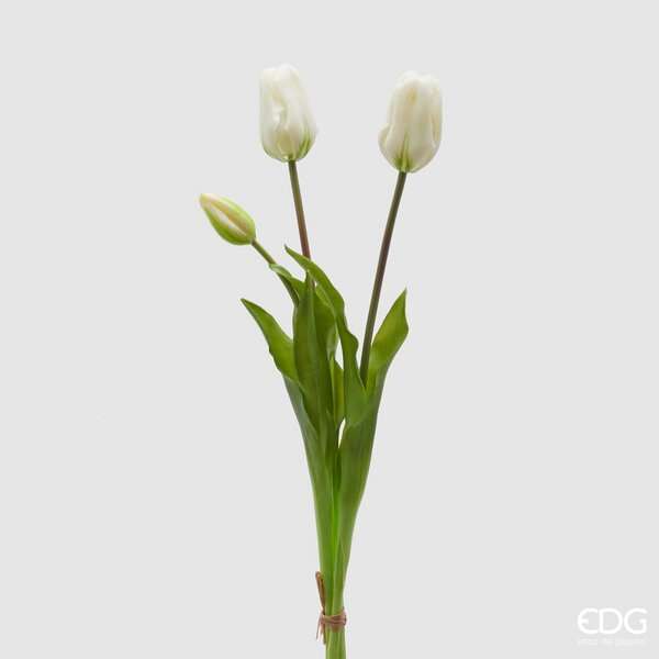 Immagine principale di Mazzo Artificiale di Tulipani Grande h 48 cm - 6 Colori | EDG Enzo De Gasperi