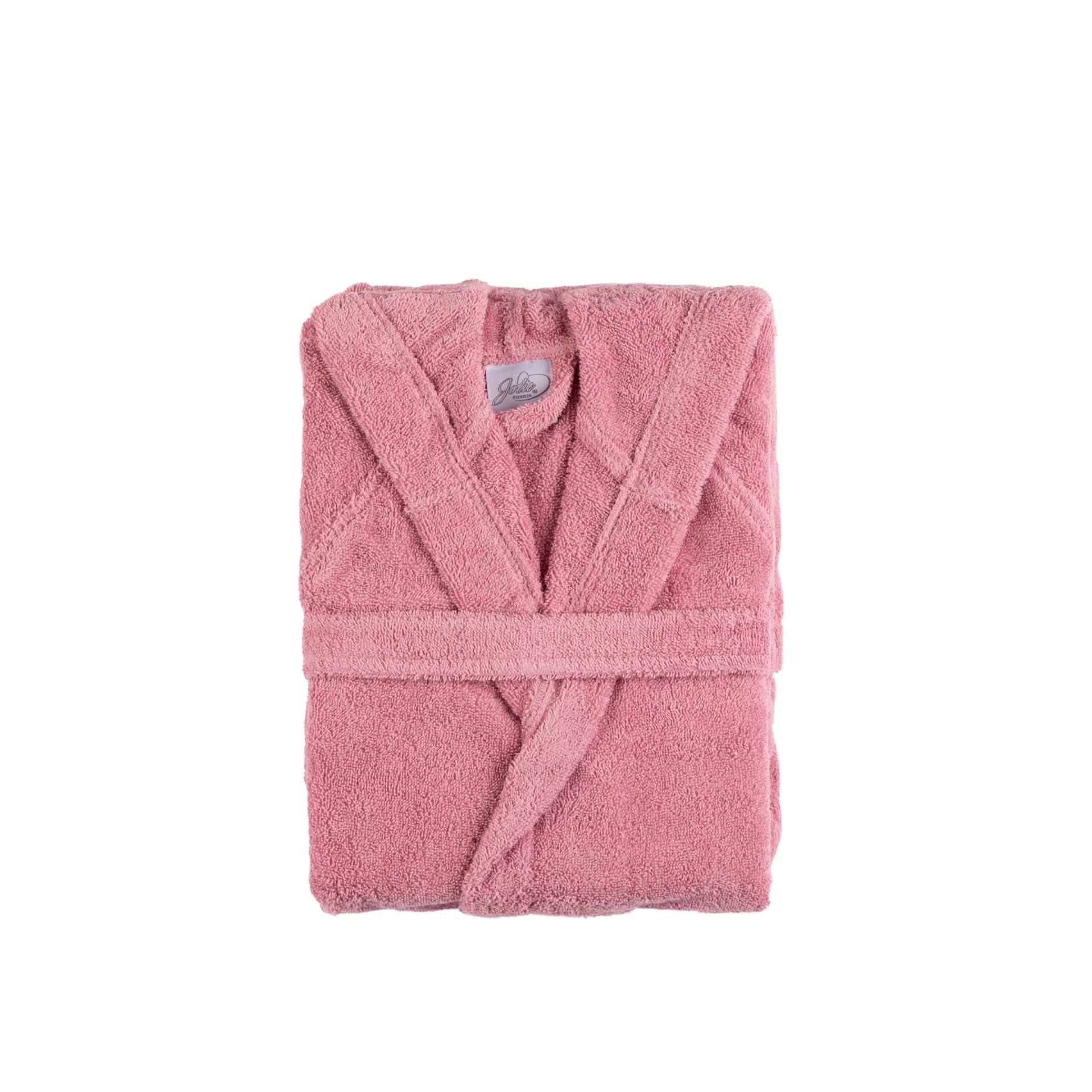 Immagine principale di Accappatoio Mistral Rosa 100% Cotone in Tinta Unita (S/XL) | Cavalieri Spa