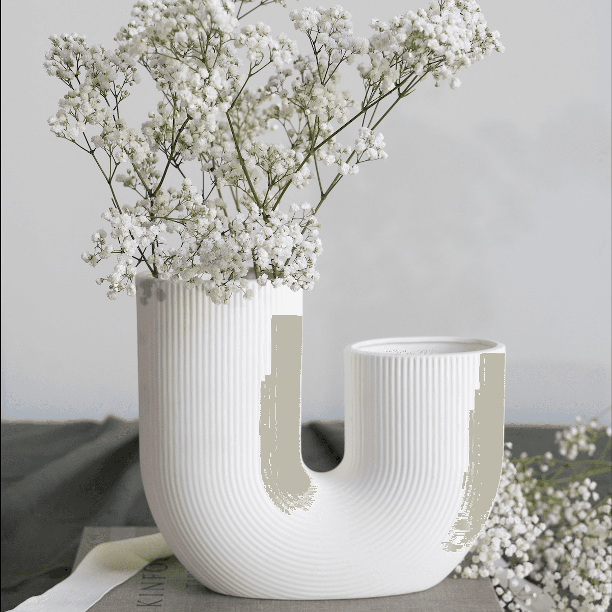 Immagine principale di Vaso Balena in Ceramica opaca - 5 colori | Storefactory