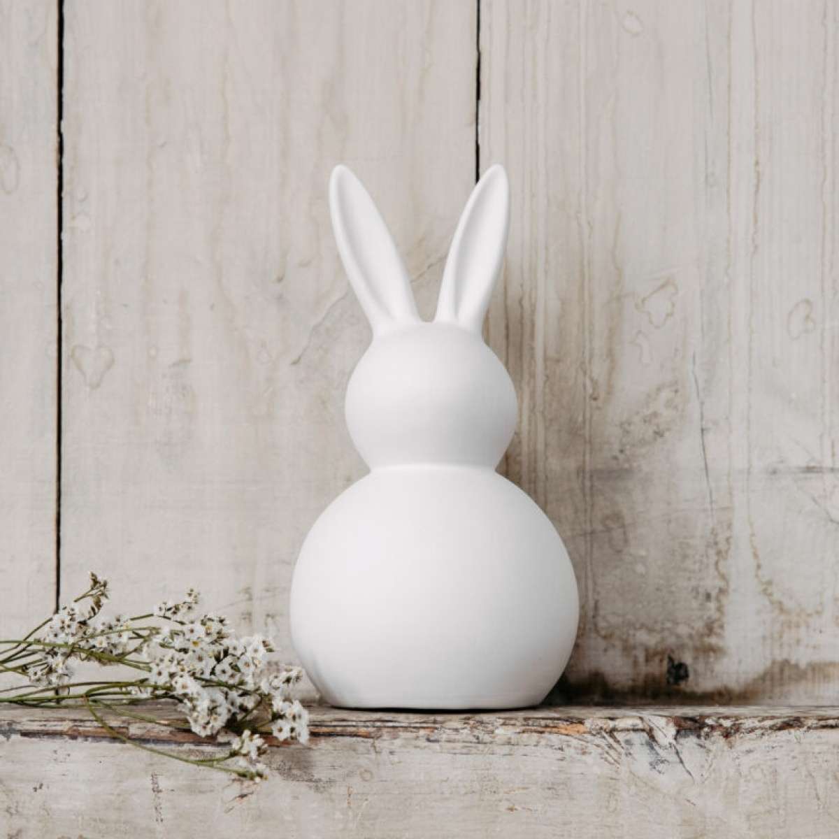 Immagine del prodotto Coniglio Tore in Ceramica opaca Bianca - 2 Misure | Storefactory