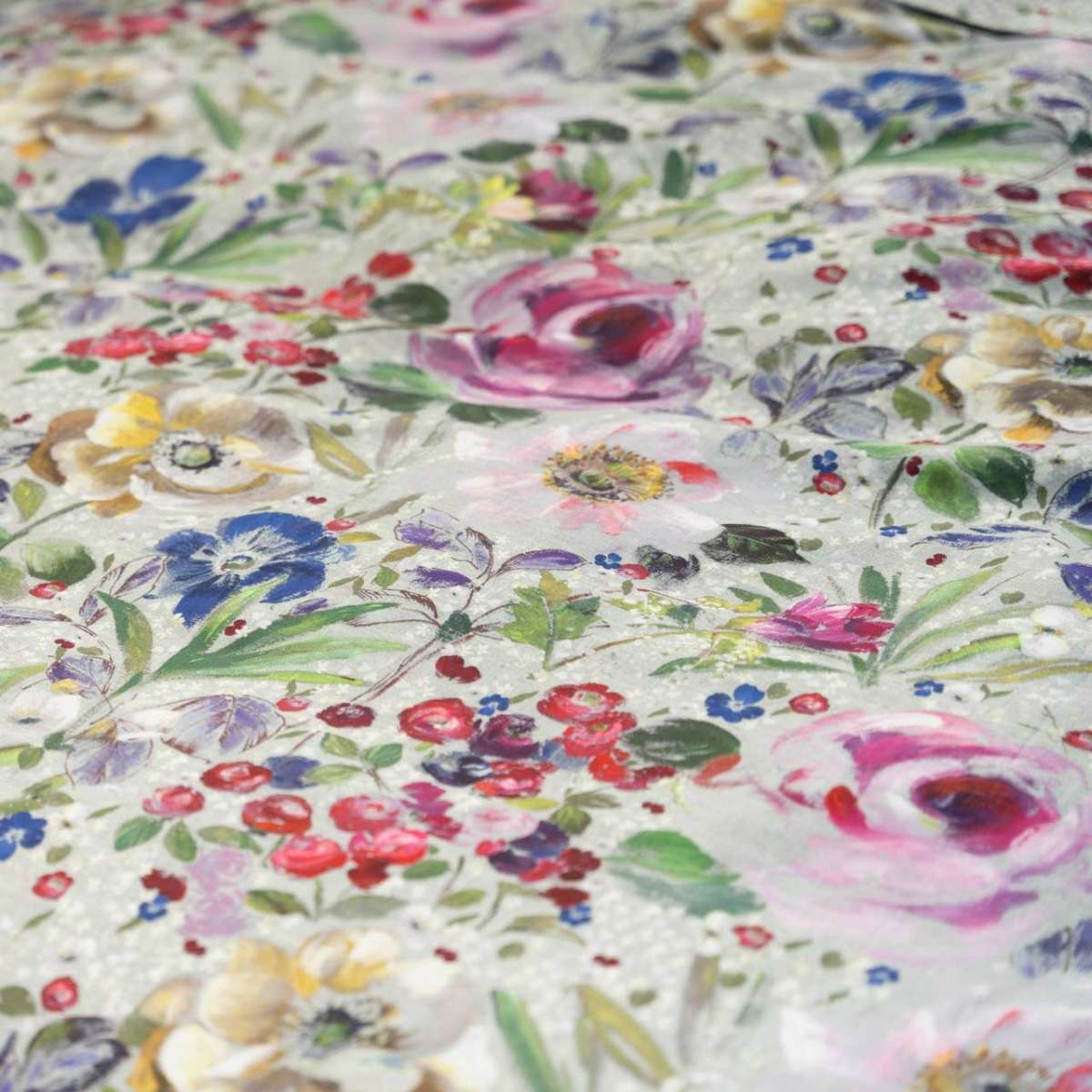 Immagine del prodotto Completo Letto Matrimoniale Grace Fiore Grande in Raso di Cotone | Tessitura Toscana Telerie