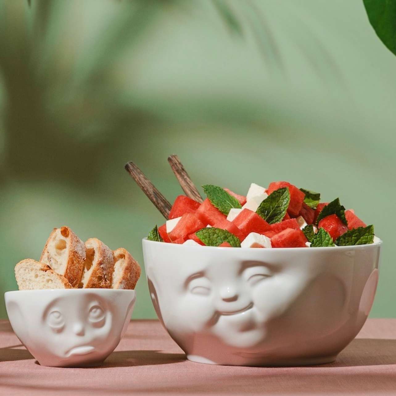 Immagine principale di Big Bowl Sgranocchiando 3D in Porcellana 2600 ml | TASSEN By Fiftyeight Products