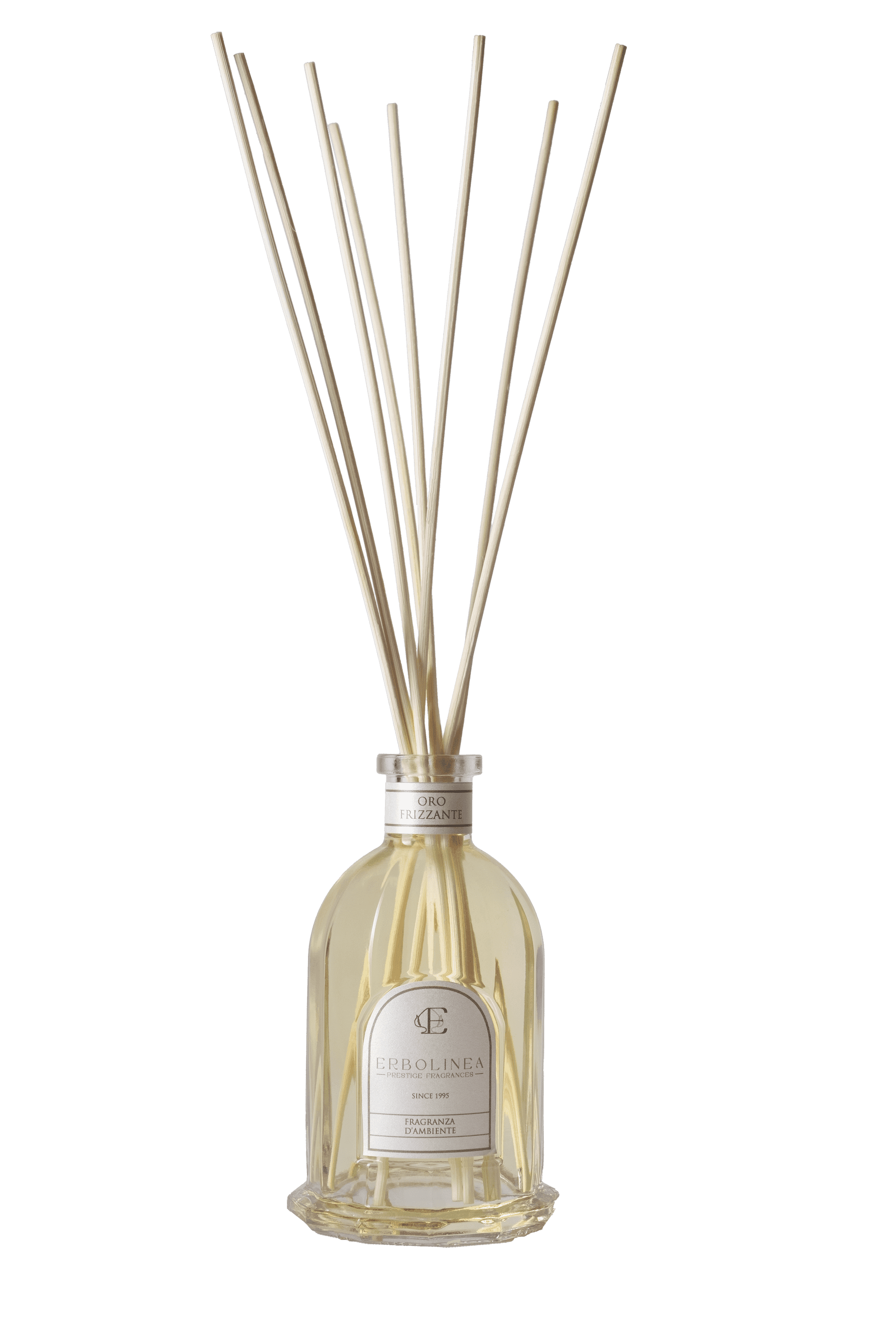 Immagine principale di Profumo per Ambiente con Bastoncini Oro Frizzante Excellence | Erbolinea