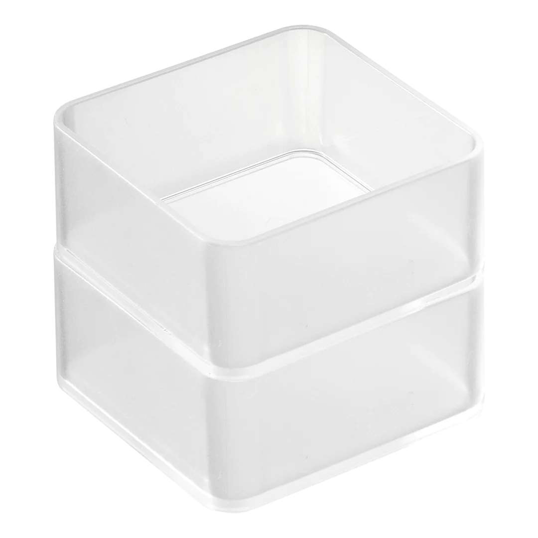 Immagine principale di Set 2 Organizer impilabili Trasparente - 4 Misure | Yamazaki