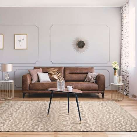 Immagine principale di Tappeto In-e Outdoor Corde Beige - 2 Misure | Pietro Zanetti Home