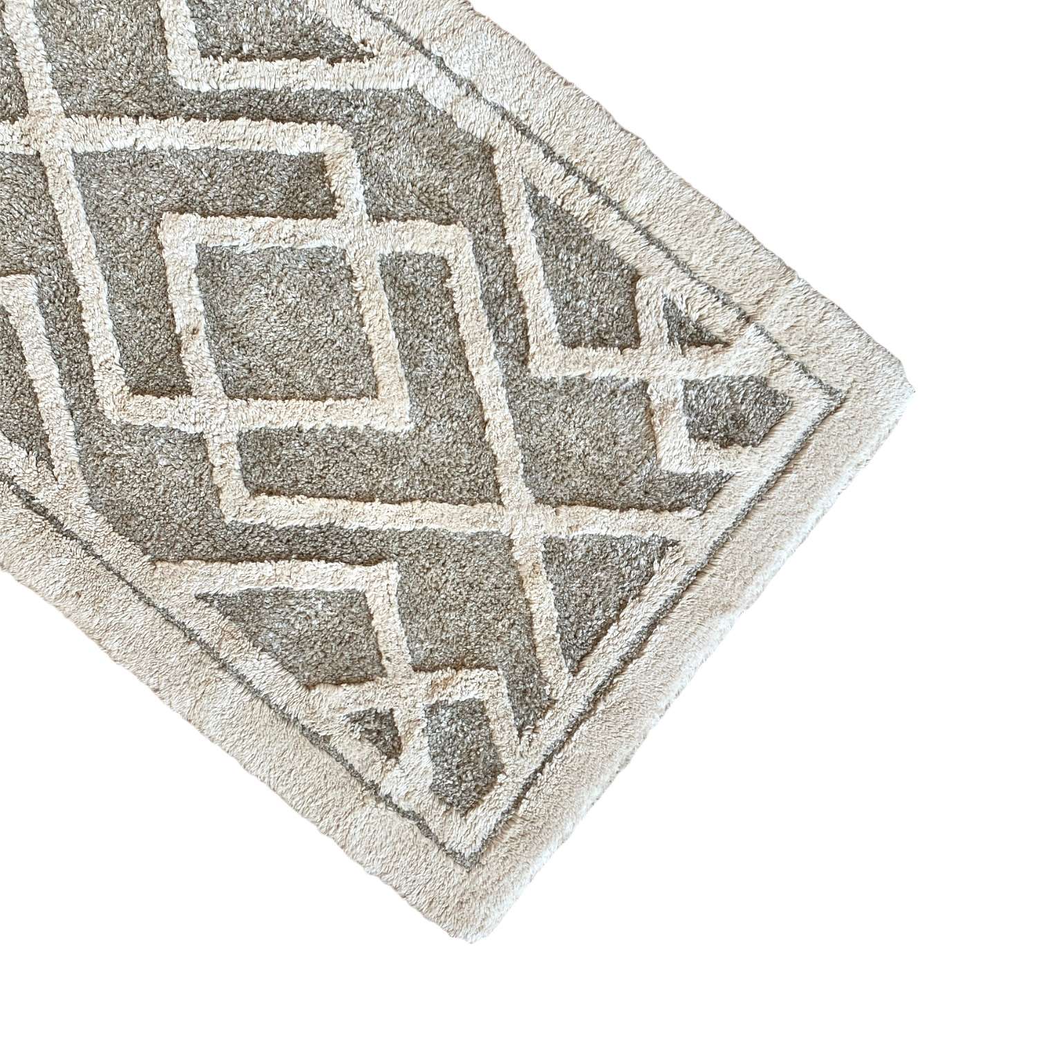 Immagine principale di Tappeto Bagno Life Web 80% Cotone Riciclato 20% Lino Naturale 60x90 cm | Pietro Zanetti Home