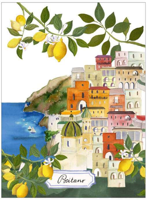 Immagine principale di Strofinaccio in Lino Bell'Italia - Positano | The NapKing