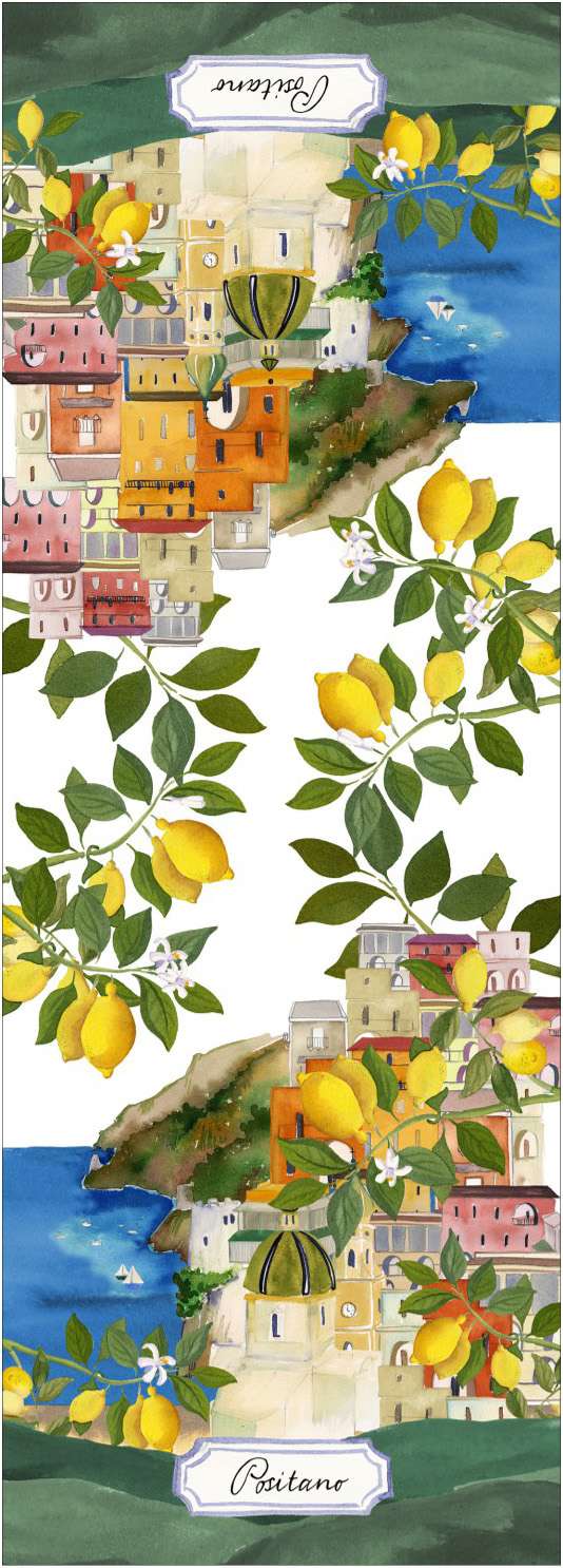 Immagine principale di Runner in Lino Bell'Italia - Positano | The NapKing