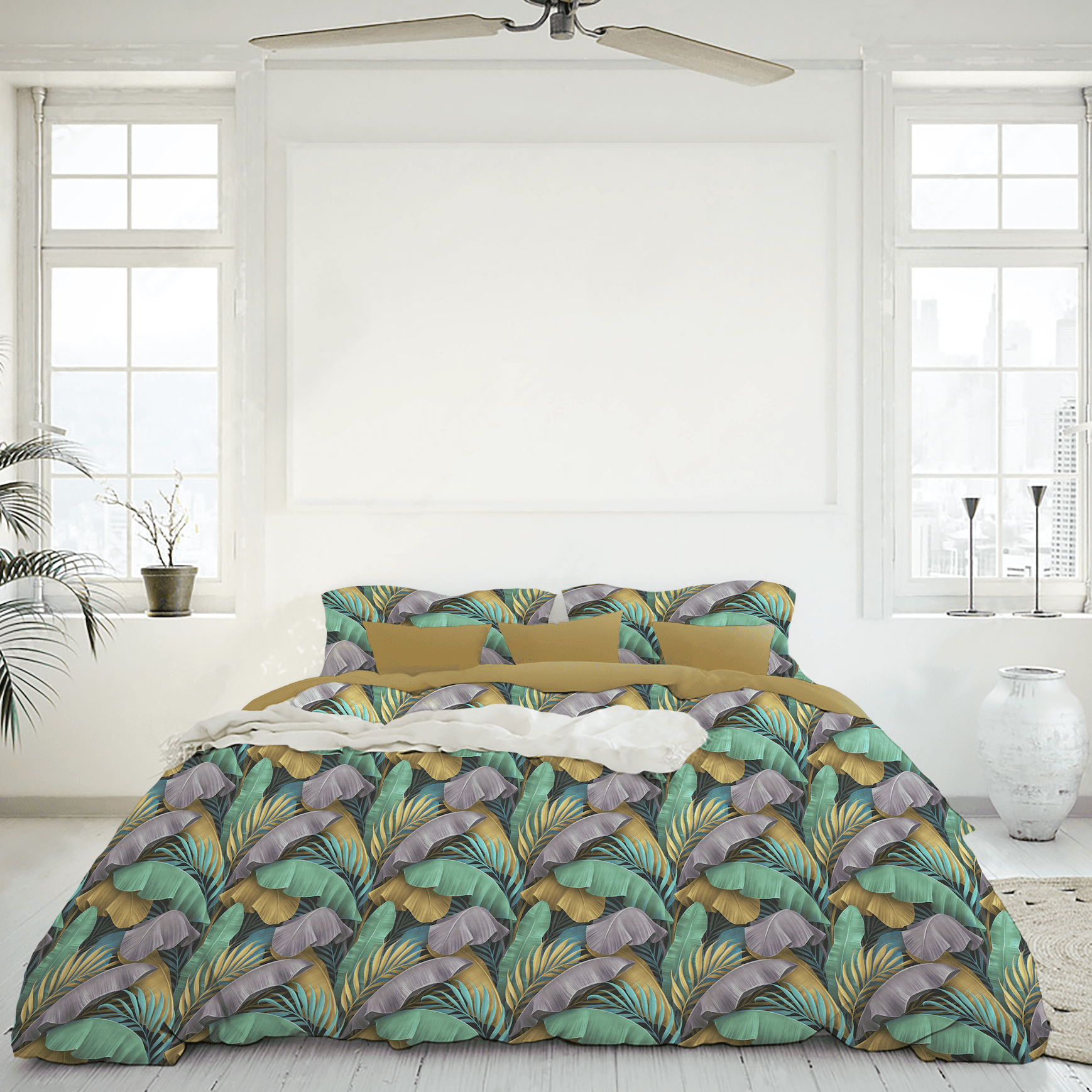Immagine principale di Completo Letto Matrimoniale Copriletto Soft TA_76 | Pietro Zanetti Home