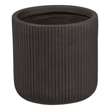 Immagine principale di Vaso Nero Vertical - 3 Misure | Gasper since 1965