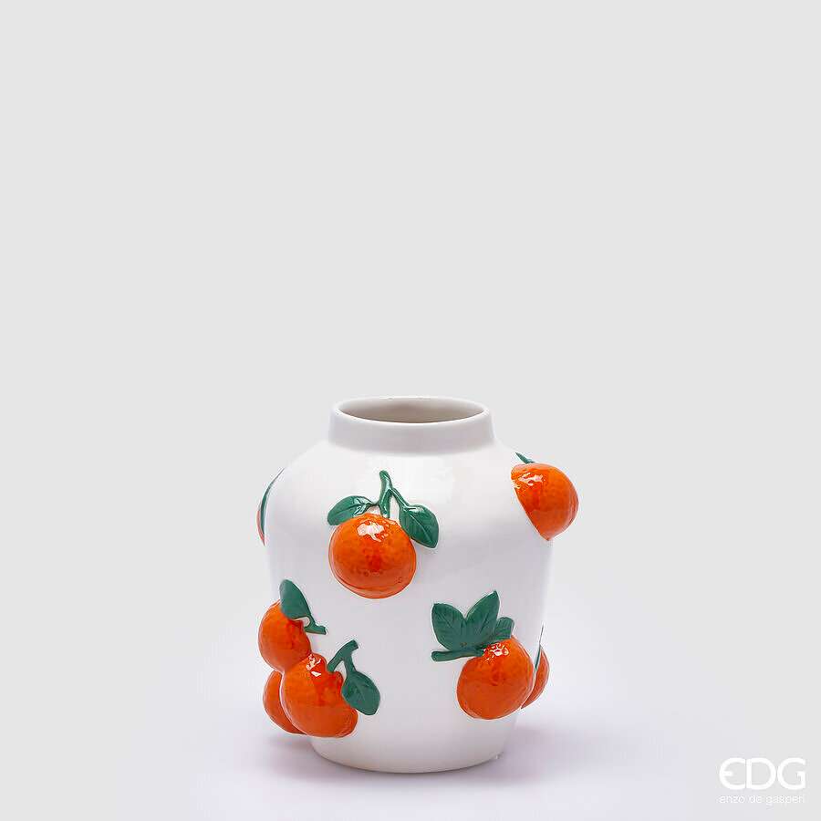 Immagine principale di Vaso Arance Anfora in Ceramica - 2 Misure | EDG Enzo De Gasperi