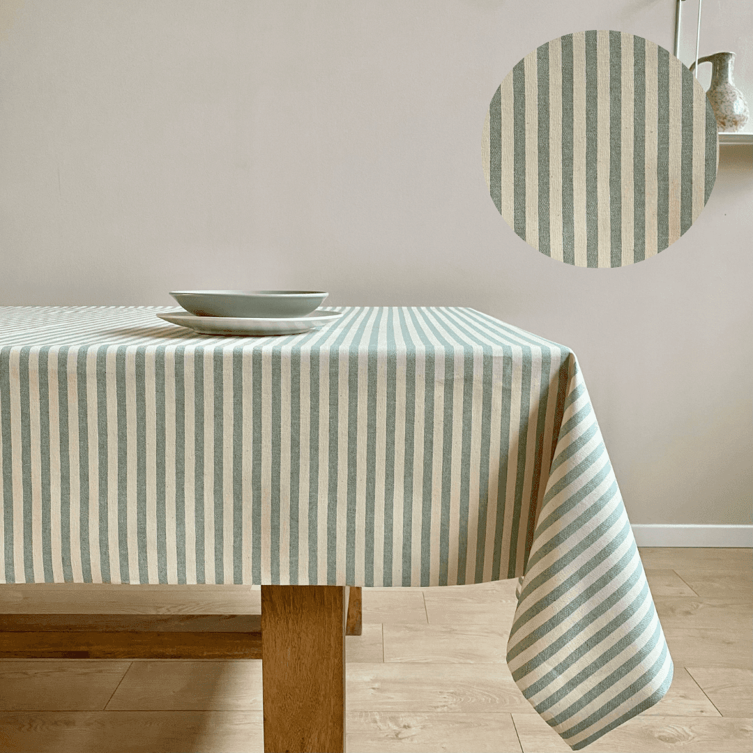 Immagine principale di Tovaglia Antimacchia a metro Obelix Verde h 140 cm | Pietro Zanetti Home