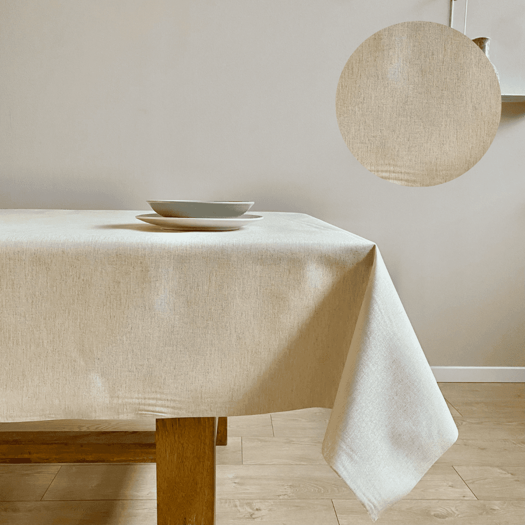 Immagine principale di Tovaglia Antimacchia a metro Tinta Unita Beige h 140 cm | Pietro Zanetti Home