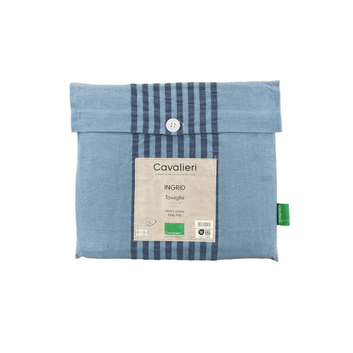 Immagine del prodotto Tovaglia Rettangolare Ingrid 140X180 cm 100% Cotone Tinto in Filo - 4 Colori | Cavalieri Spa
