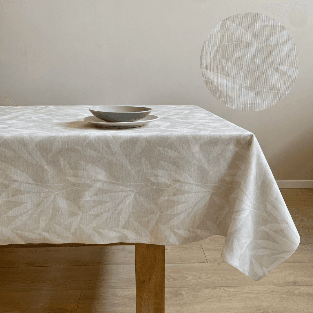 Immagine principale di Tovaglia Antimacchia a metro India Beige h 180 cm | Pietro Zanetti Home