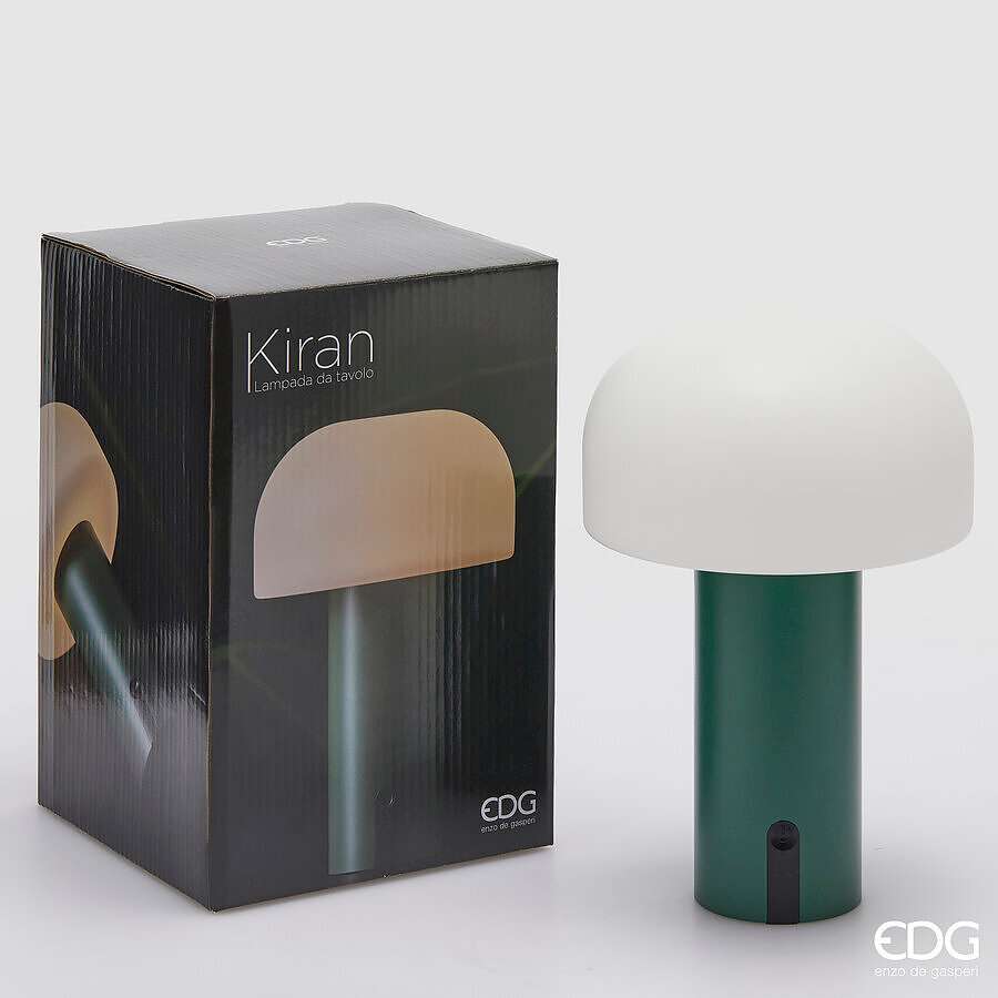 Immagine principale di Lampada da Tavolo Kiran Led Verde | EDG Enzo De Gasperi