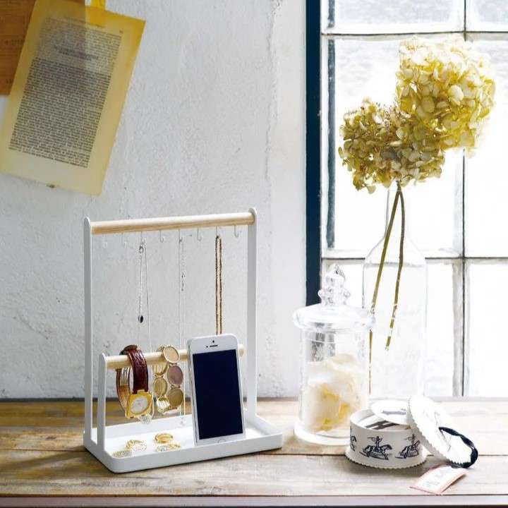 Immagine principale di Stand Porta Accessori Tosca Bianco | Yamazaki