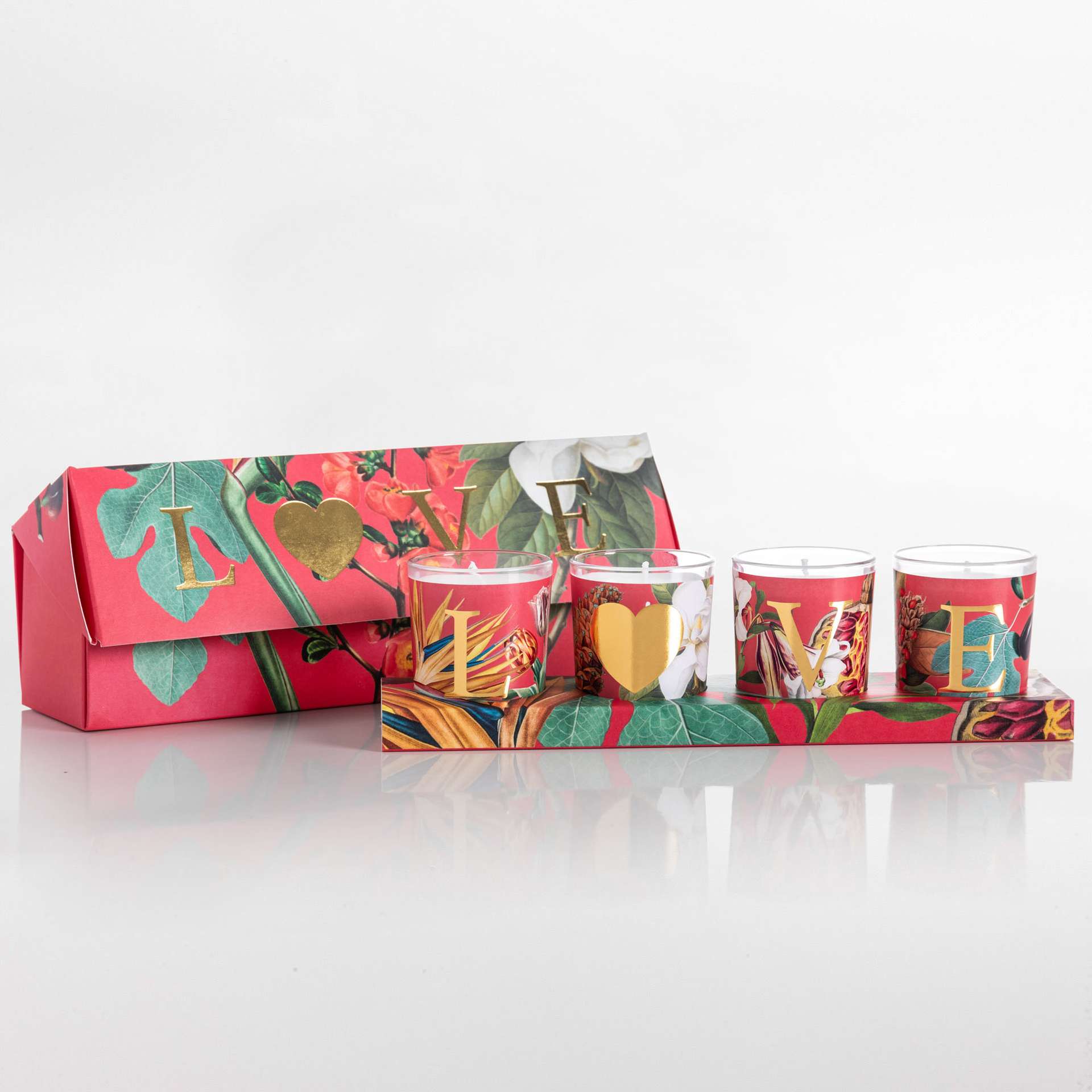 Immagine principale di Kit 4 Candele LOVE Capsule | Pernici 1892