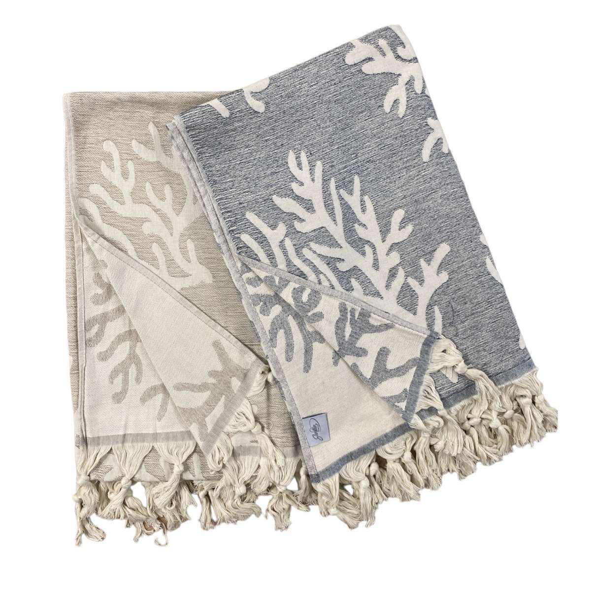 Immagine del prodotto Telo Mare Fouta Taormina Frange 100x200 cm in Cotone  - 2 Colori | Cavalieri Spa