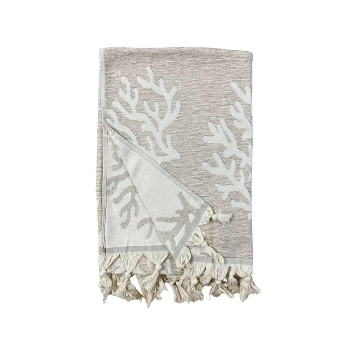 Immagine del prodotto Telo Mare Fouta Taormina Frange 100x200 cm in Cotone  - 2 Colori | Cavalieri Spa
